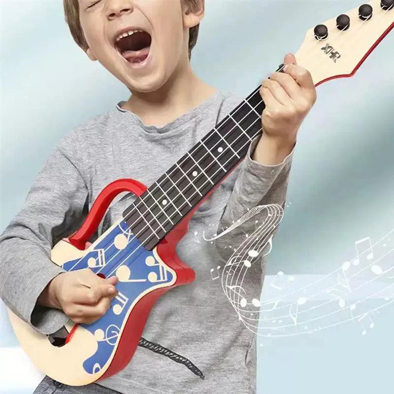 Toy Kids Ukulele Guitar – Mini Musical Instrument for Preschoolers - ClubOn