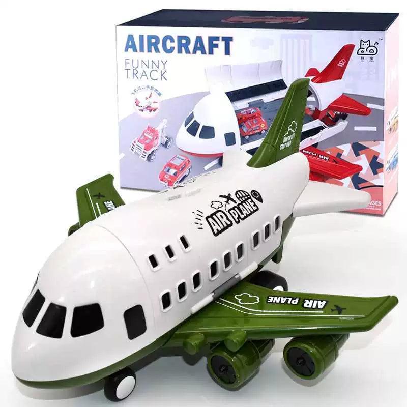Large Children’s Plane Toy Model – Durable Alloy Construction - ClubOn