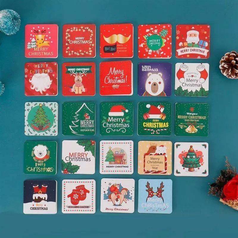 Christmas Blessing Greeting Cards with Envelopes – 20/24 Pcs - ClubOn