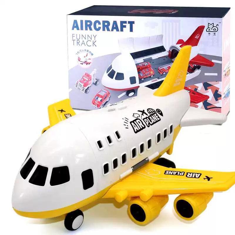 Large Children’s Plane Toy Model – Durable Alloy Construction - ClubOn