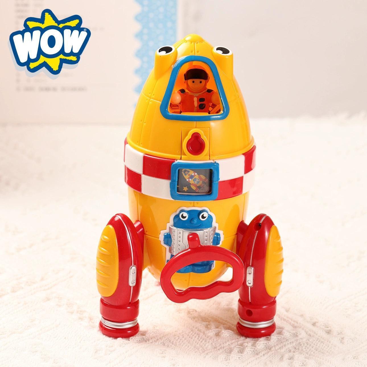 British WOW Surprise Space Rocket Toy – Astronaut Doll & Airplane Model - ClubOn