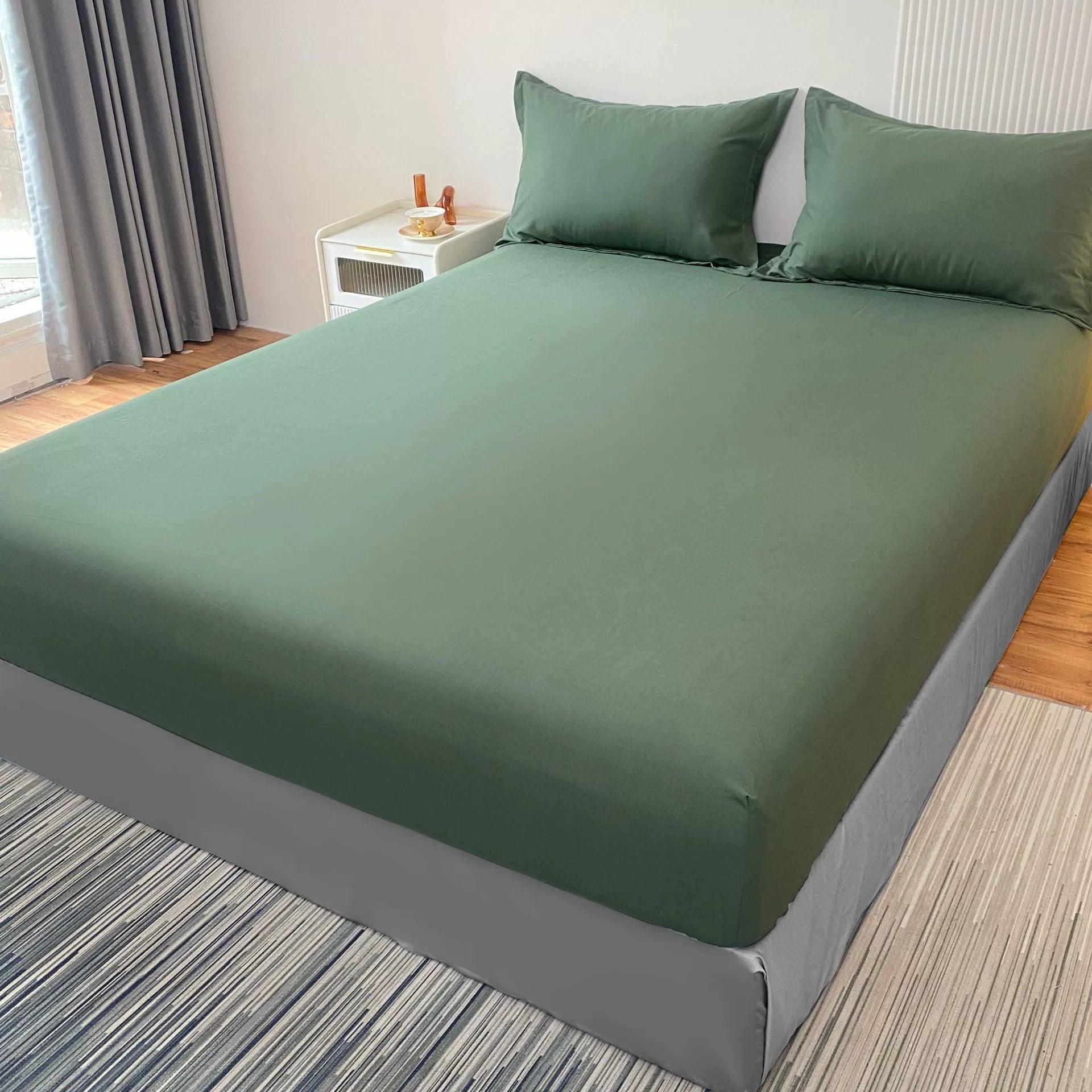 King Size Bed Sheets with Fitted Sheet & Pillowcases - ClubOn