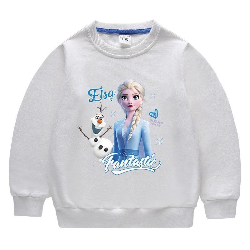 Children's Frozen Sweatshirt – Girls' Tops for Autumn & Spring - ClubOn