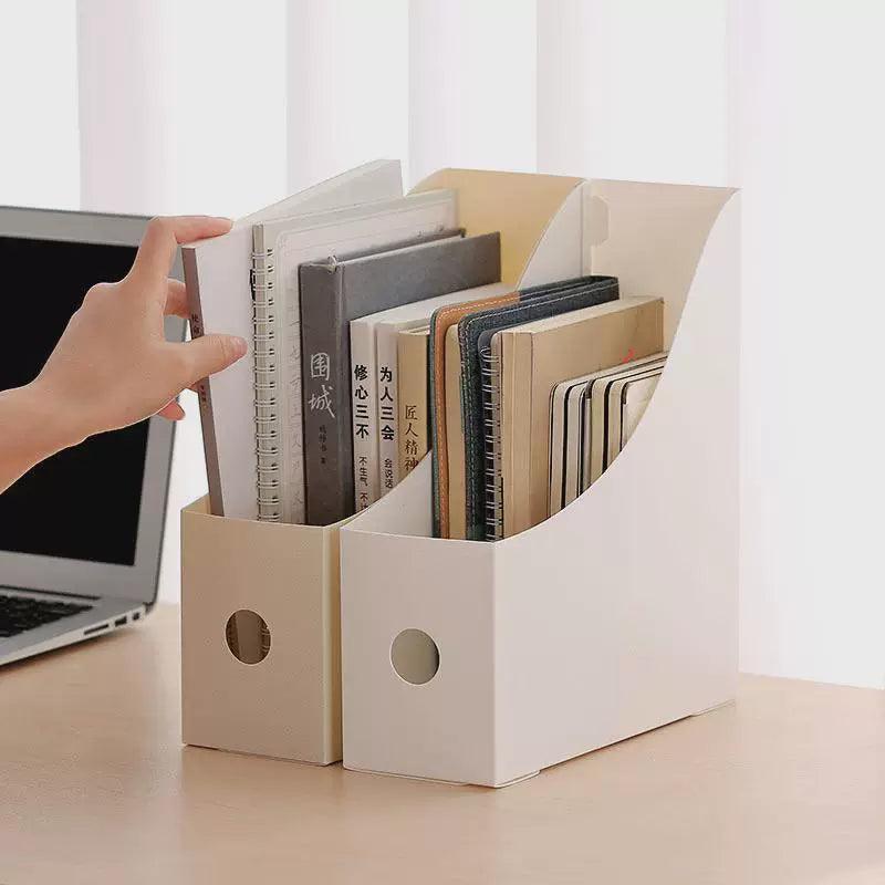 Desk File Folder & Book Holder Bookshelf for Documents - ClubOn