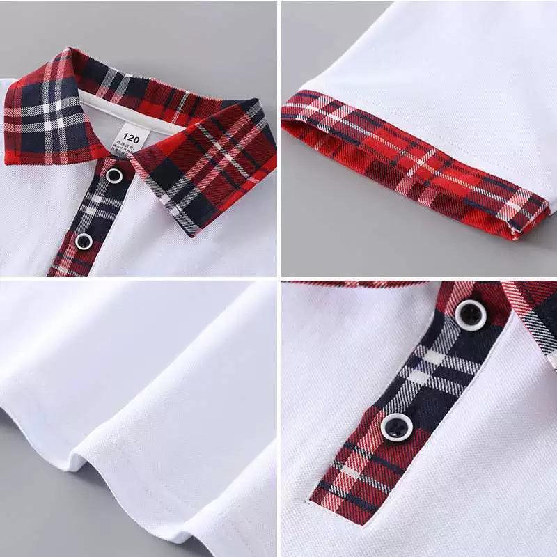 Summer Primary & Secondary School Uniform – White Short-Sleeved - ClubOn