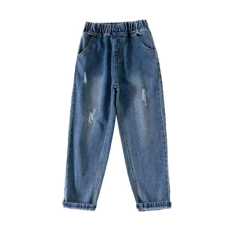 Children’s Autumn Pants for Boys – Kids Baby Jeans - ClubOn
