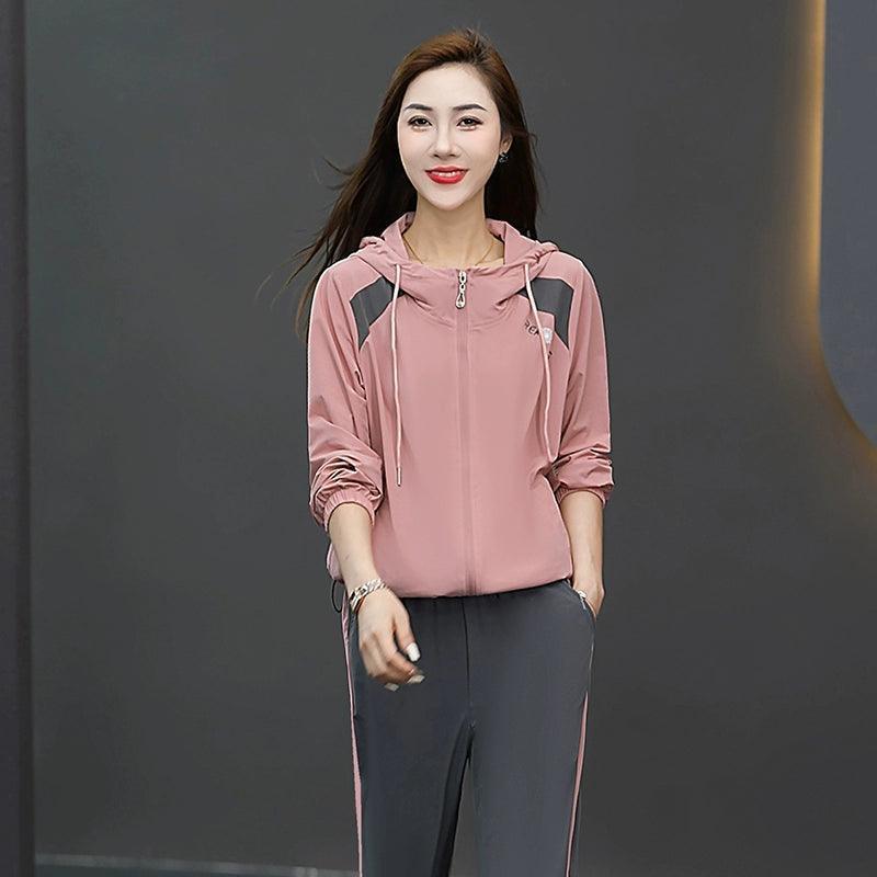 Women's Travel Fitness Two-Piece Sports Suit - ClubOn