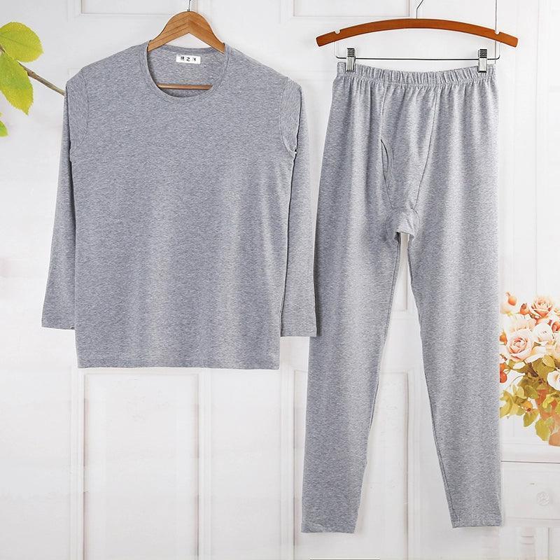 Men’s Lightweight Thermal Underwear Set - Modal, Thin Autumn Layers - ClubOn