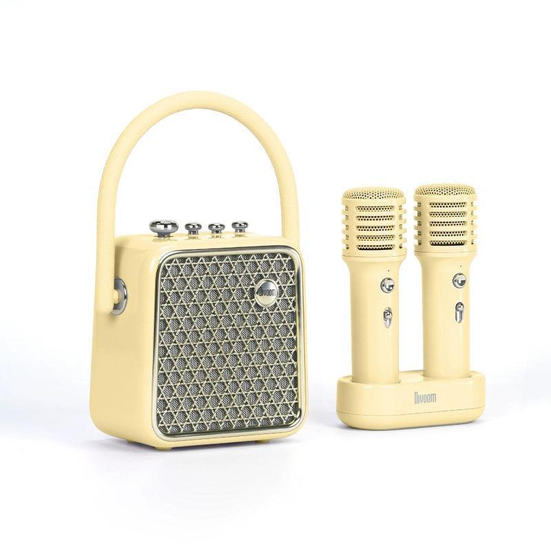 Dianyin Family Karaoke Speaker: Portable Dual Microphone KTV - ClubOn