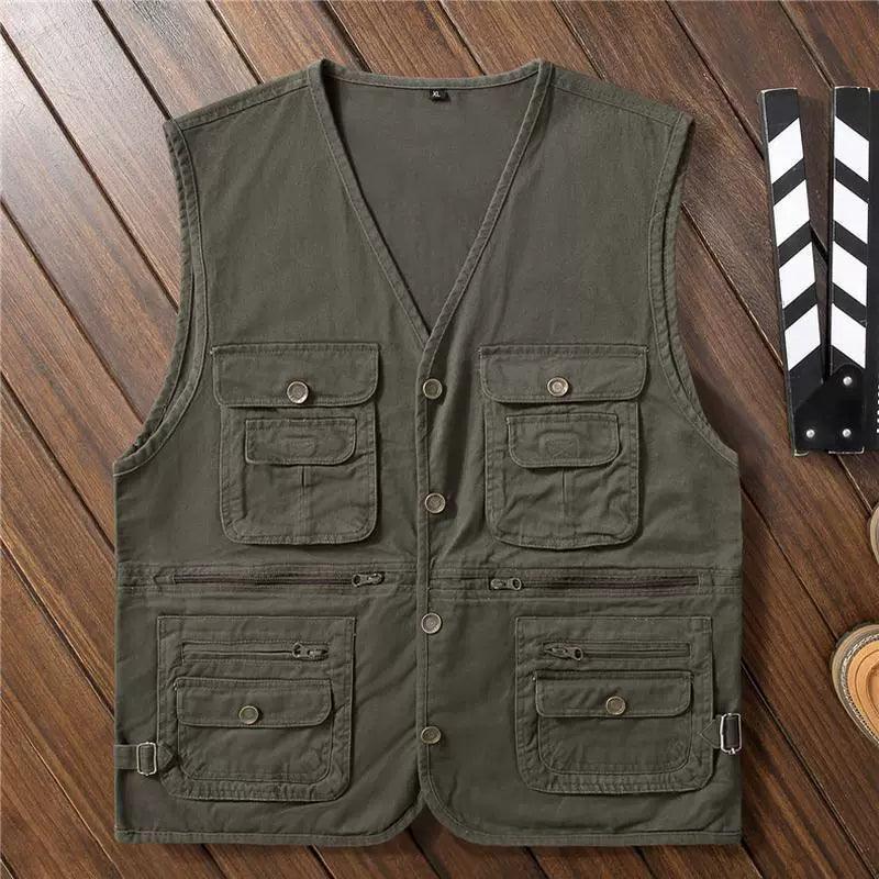 Men’s Mesh Vest Sleeveless Loose Jacket – Lightweight Casual Wear - ClubOn