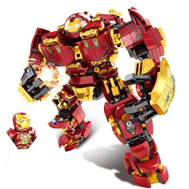 Avengers Iron Man Hulkbuster Steel Mecha Action Figure - ClubOn