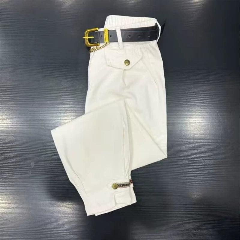 Loose High-Waist Harem Jeans for Women – Autumn Style - ClubOn