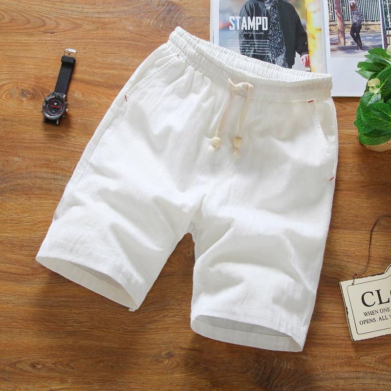 Men’s Washed Cotton Shorts – Summer Casual Short Pants for Men - ClubOn