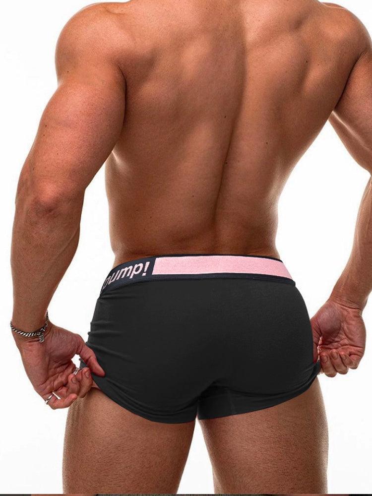 Men's V-Shaped Waistband Boxer Briefs - Sexy, Breathable & Antibacterial - ClubOn