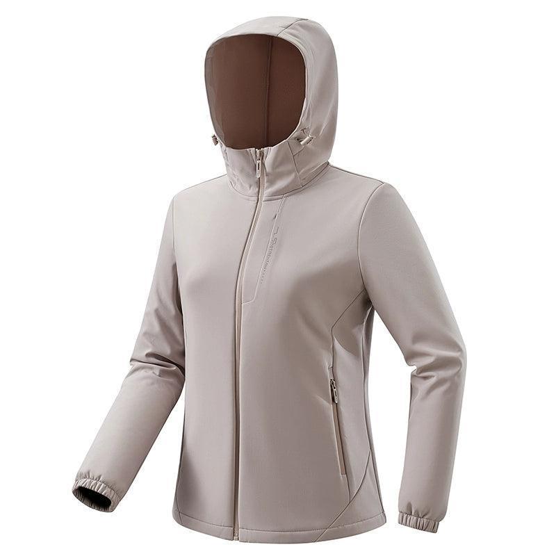 Women’s Outdoor Soft Shell Fleece Jacket - ClubOn