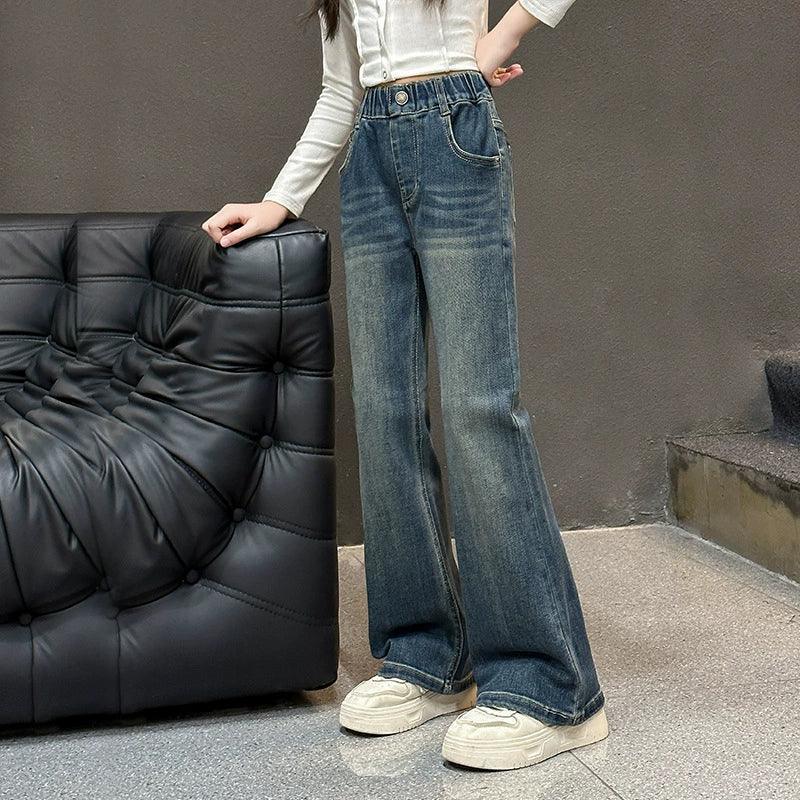 Girls' Denim Pants – Stylish Jeans for Kids & Children - ClubOn