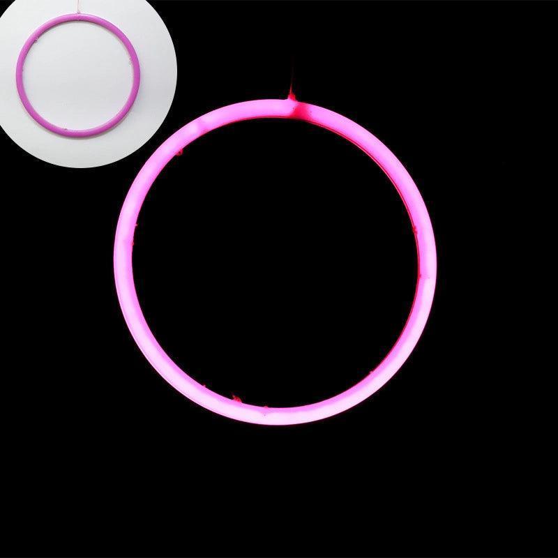 Outdoor Lighting Circle Lights LED Wishing Ring Lights Street - ClubOn