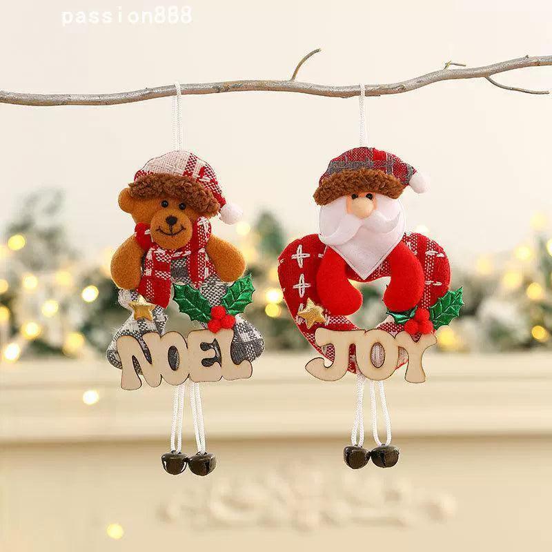 Christmas Tree Bell Pendants – Small Hanging Holiday Decorations - ClubOn