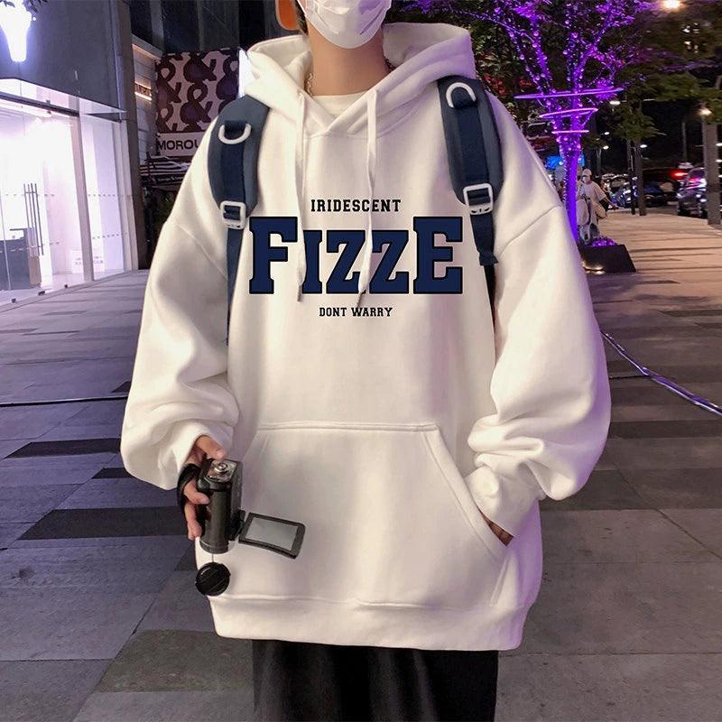 Men's Heavyweight Sweatshirt – Loose Fit High Street Hoodie - ClubOn