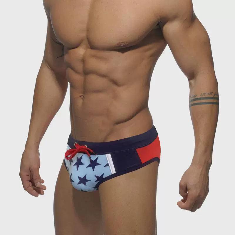 Sexy Push-Up Swimwear Men’s Swimming Briefs – Stylish Bikini Swimsuit - ClubOn