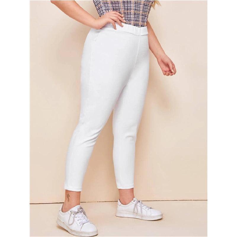 Plus Size Women Pants – Casual Big Ladies Trousers - ClubOn