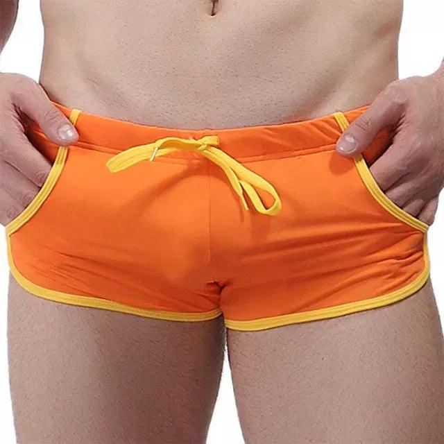 Summer Swimwear Men’s Boxer Briefs | Stylish Beach Swim Trunks - ClubOn