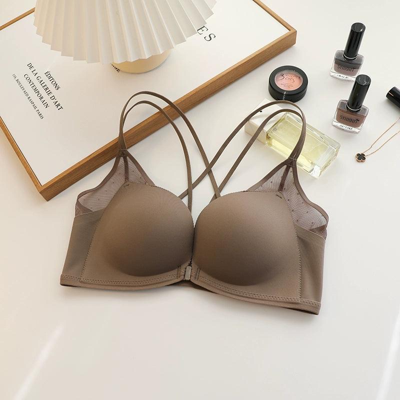 New Style Front Buckle Bra - Seamless Support for Small Breasts - ClubOn