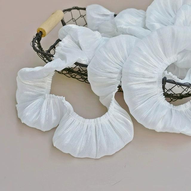 3/5CM Wide Pleated Lace – Perfect for Needlework & Handicrafts - ClubOn