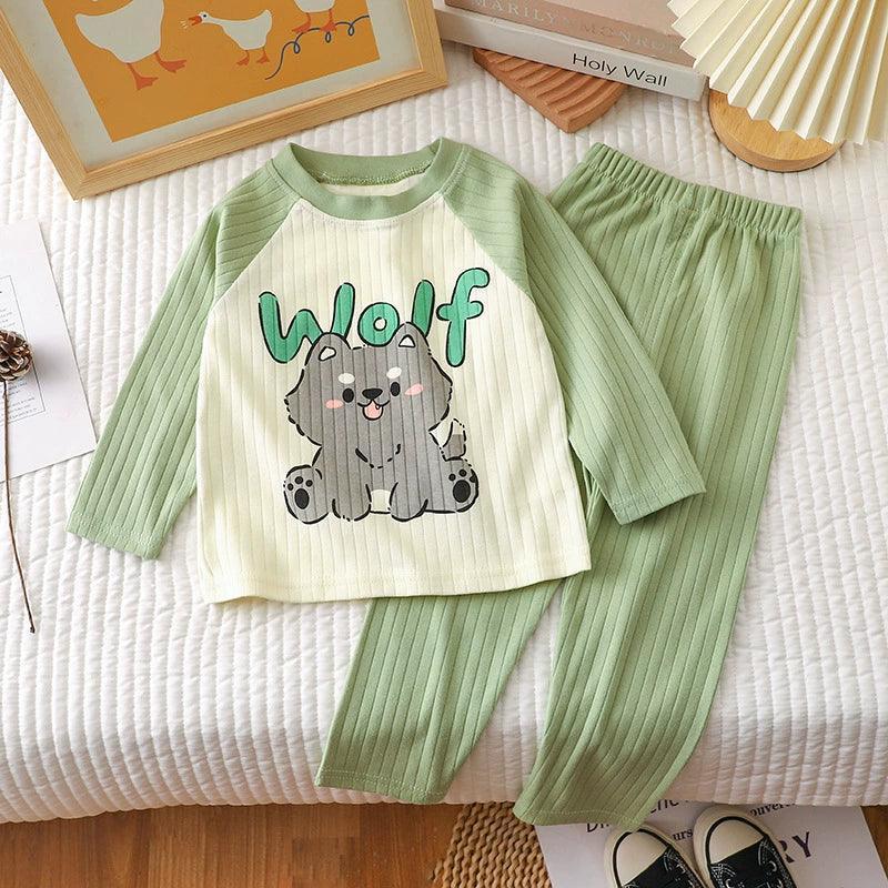 Baby Pajamas - Warm Cartoon Animal Design for Kids - ClubOn