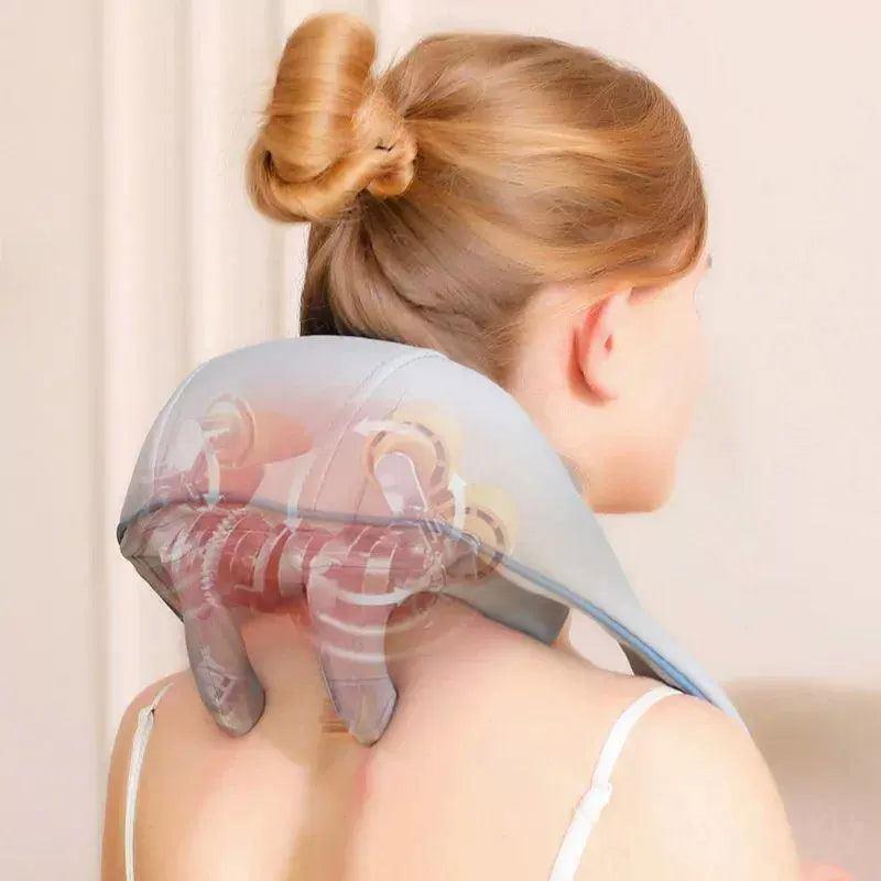 Wireless Electric Neck Massager – Health Care for Neck & Shoulders - ClubOn
