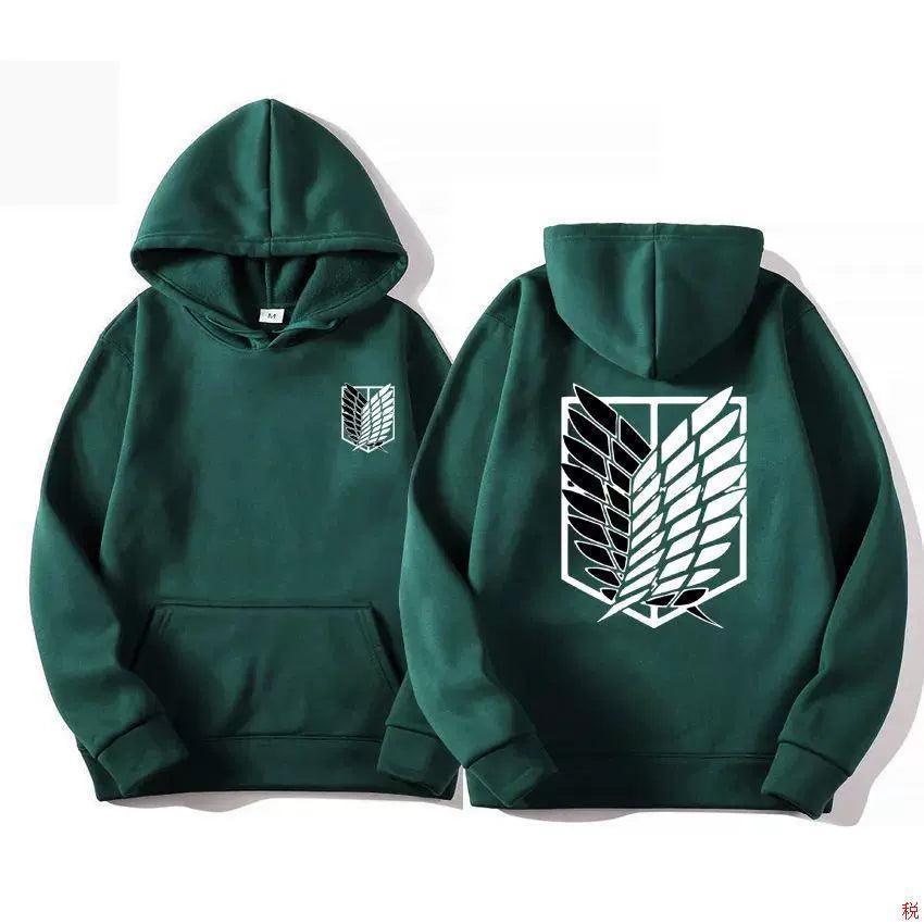 Attack on Titan Men's Hoodie – Anime Streetwear Sweatshirt for Men & Women - ClubOn