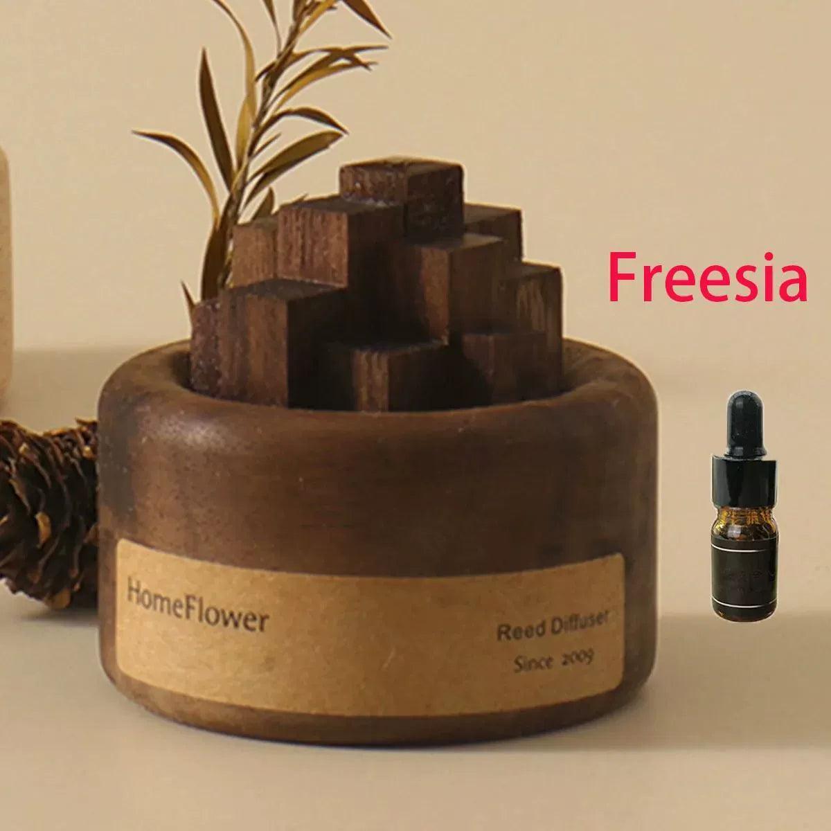 Wood Scent Essential Oil Diffuser – Decorative Home Fragrance - ClubOn