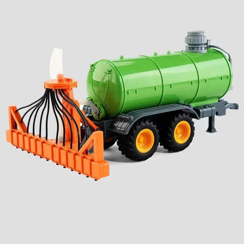 Tractor Toy Car Model with Trailer & Accessories – Kids’ Simulation Toy - ClubOn