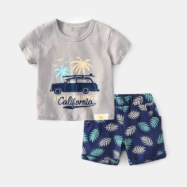 Boys Baby T-Shirt & Shorts Set – Cool Summer Styles - ClubOn