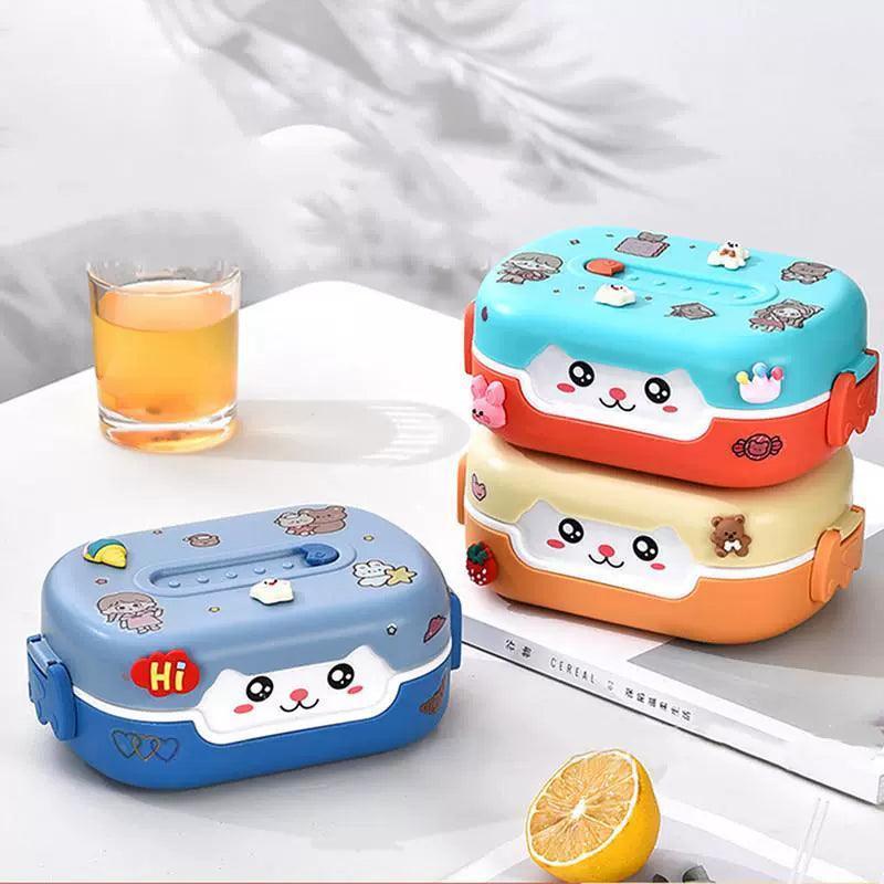 New Cute Bento Lunch Box - Kawaii Style for Kids and School - ClubOn