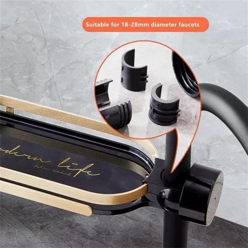 Faucet Storage Dry Rack for Shower & Sink Organization - ClubOn