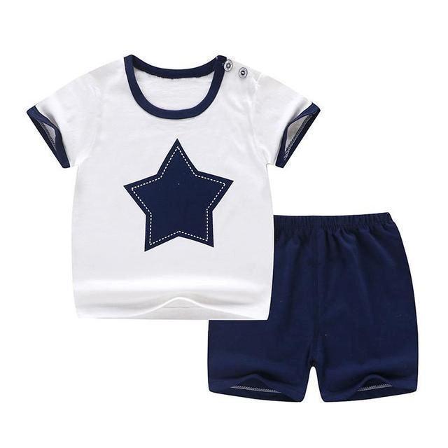 Boys Baby T-Shirt & Shorts Set – Cool Summer Styles - ClubOn