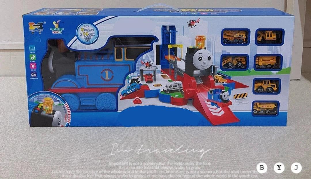 Hess Mobile Headquarters Electric Train – Inertia Track Toy for Boys - ClubOn