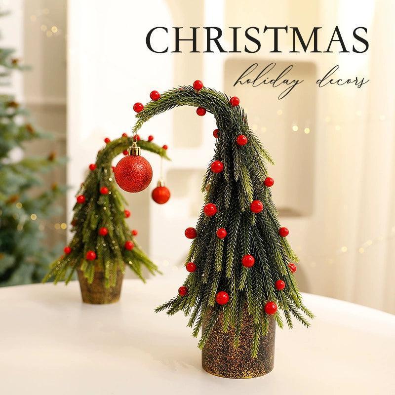 Explosive Snow Spray Alarm – Crooked Neck Christmas Tree Decor - ClubOn