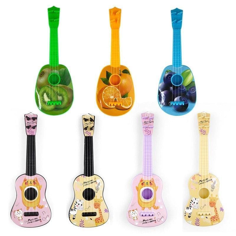 Kids Toy Ukulele Guitar – Musical Montessori Baby Instrument - ClubOn