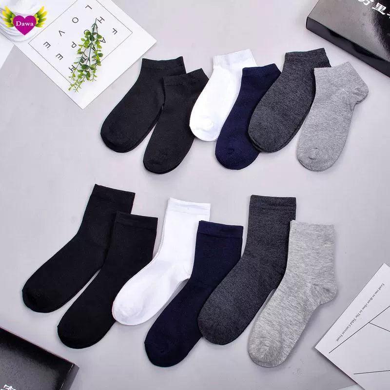 12 Pairs Men’s Cotton Ankle Socks (Comfortable & Soft) - ClubOn
