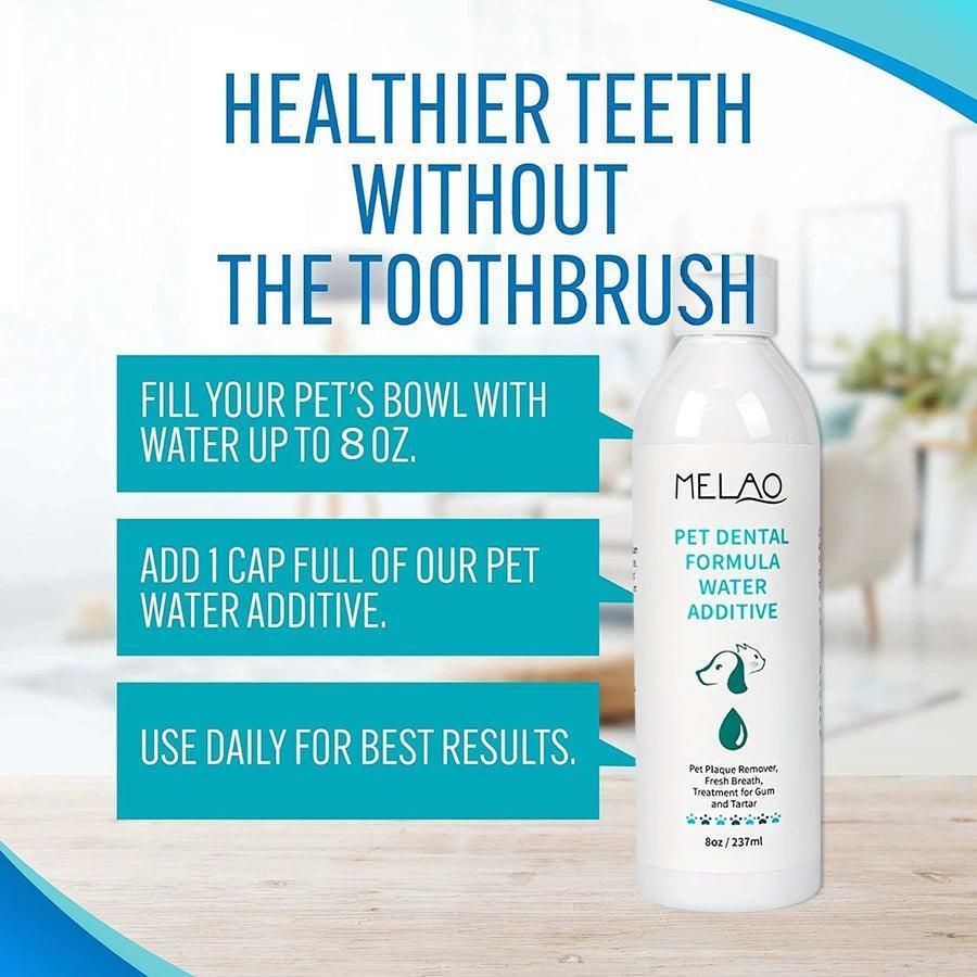Pet Mouthwash – Dental Formula Water Additive for Dogs & Cats - ClubOn
