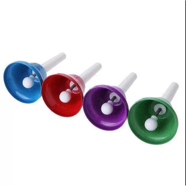 Handbell Set – 8-Note Colorful Metal Musical Toy for Kids - ClubOn