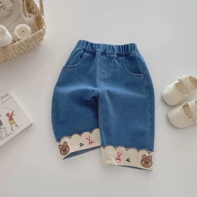 Girls' Baby Jeans - Stylish Pants for Kids - ClubOn