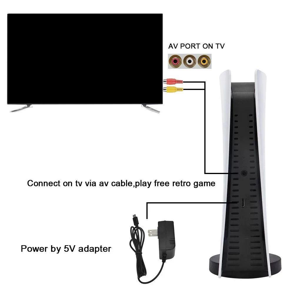 New GS5 Game Station 5 Video Game Console - 200 Classic Games - ClubOn