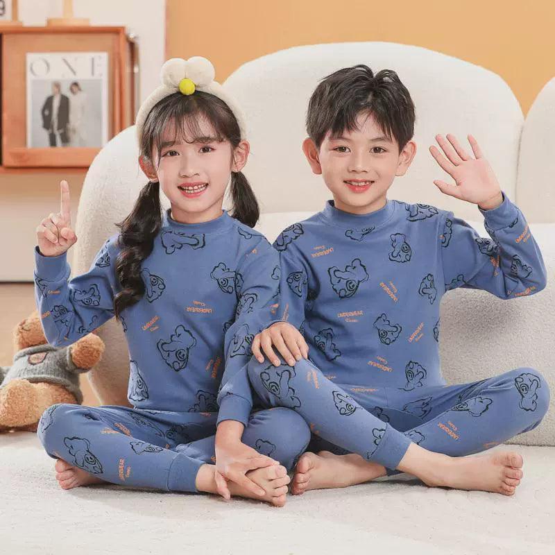 Autumn & Winter Kids Pajamas Set – Baby Girl & Boy Clothes - ClubOn