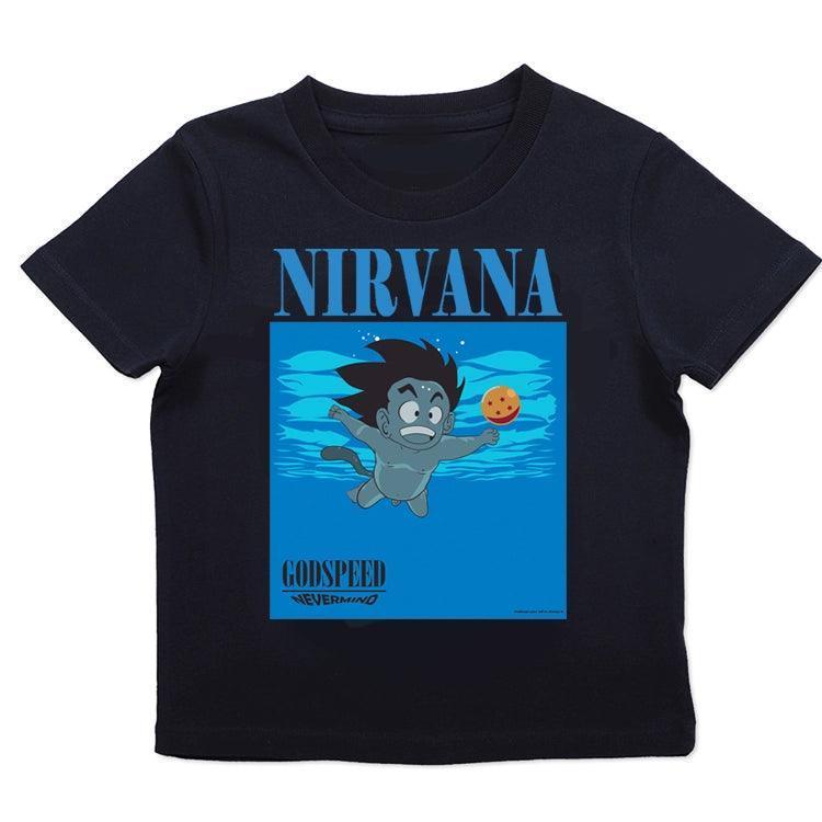 Nirvana Guns N' Roses Led Zeppelin Joy Division Rock Kids Short Sleeve T-Shirt - ClubOn
