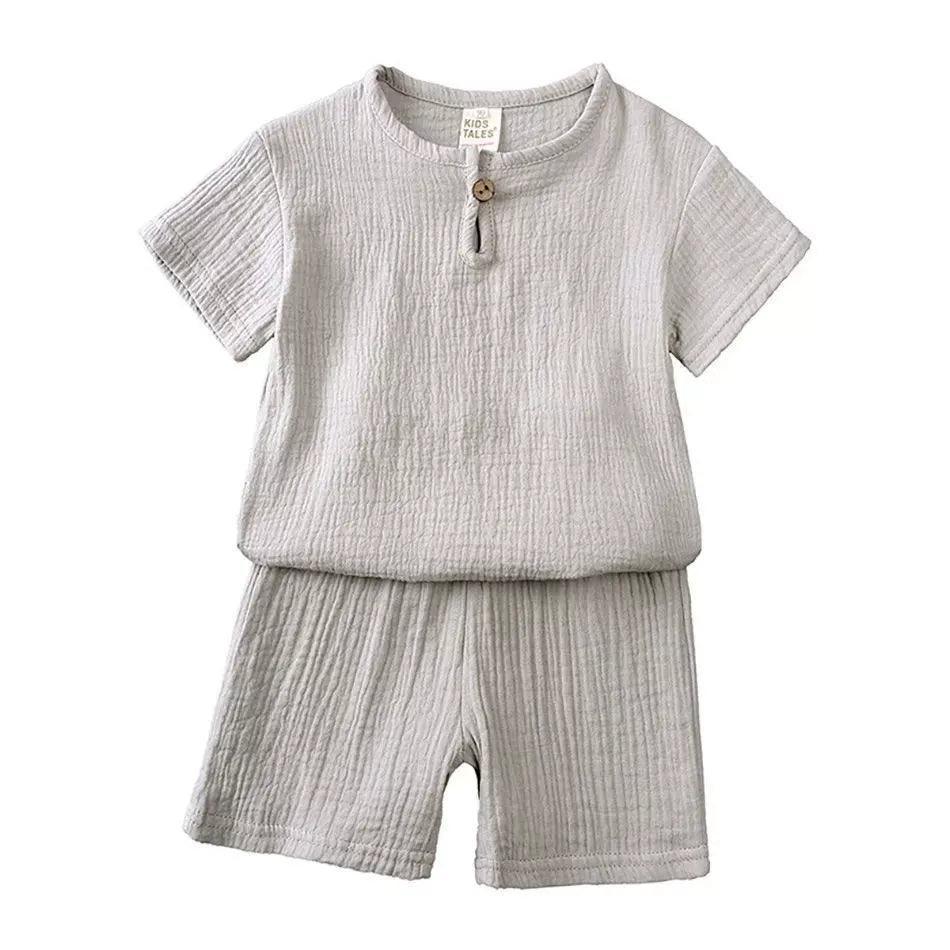 Kids Pajama Set – Muslin Ops and Bottoms for Boys & Girls - ClubOn