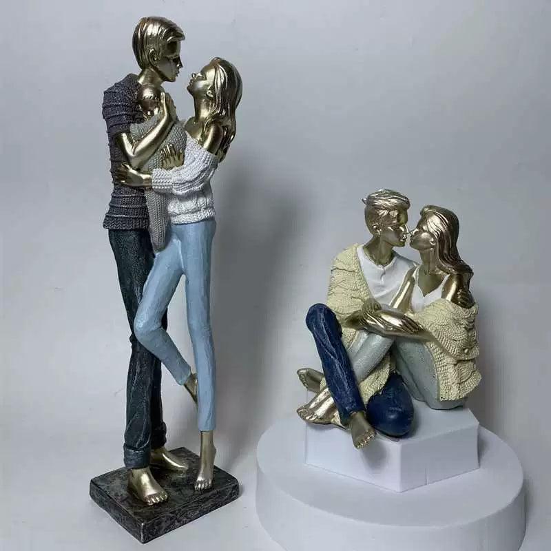 European-Style Family Affection – Family of Three Standing Together - ClubOn