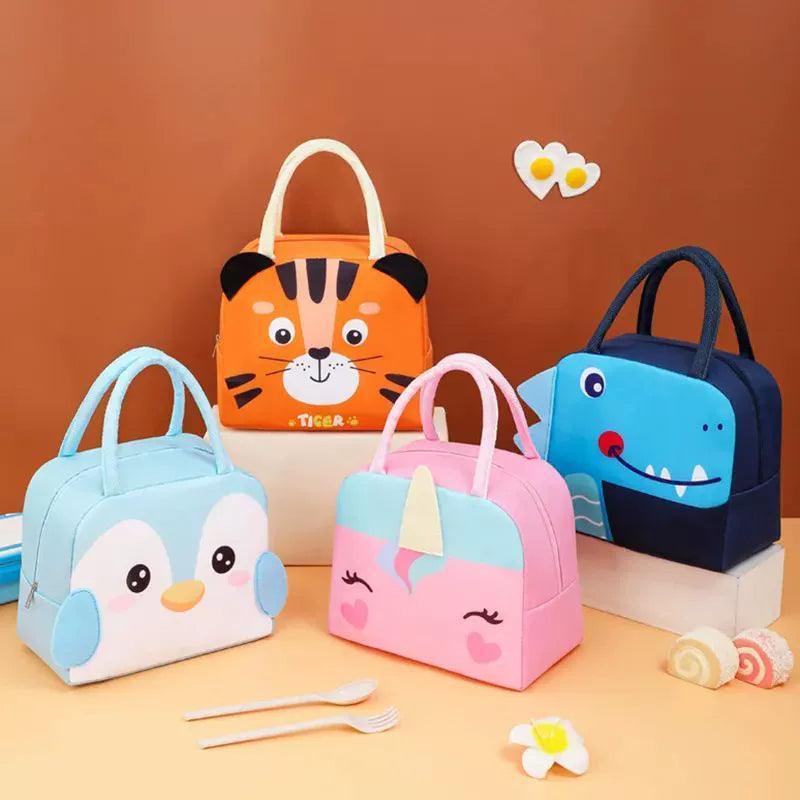 Cartoon Animal 3D Lunch Bag - Storage Bags for Children - ClubOn
